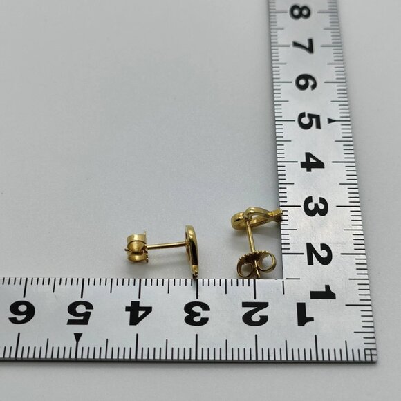 Tiffany and Co. Pierced Earring Loving Heart Picasso Gold 529-060225 - Picture 6 of 9